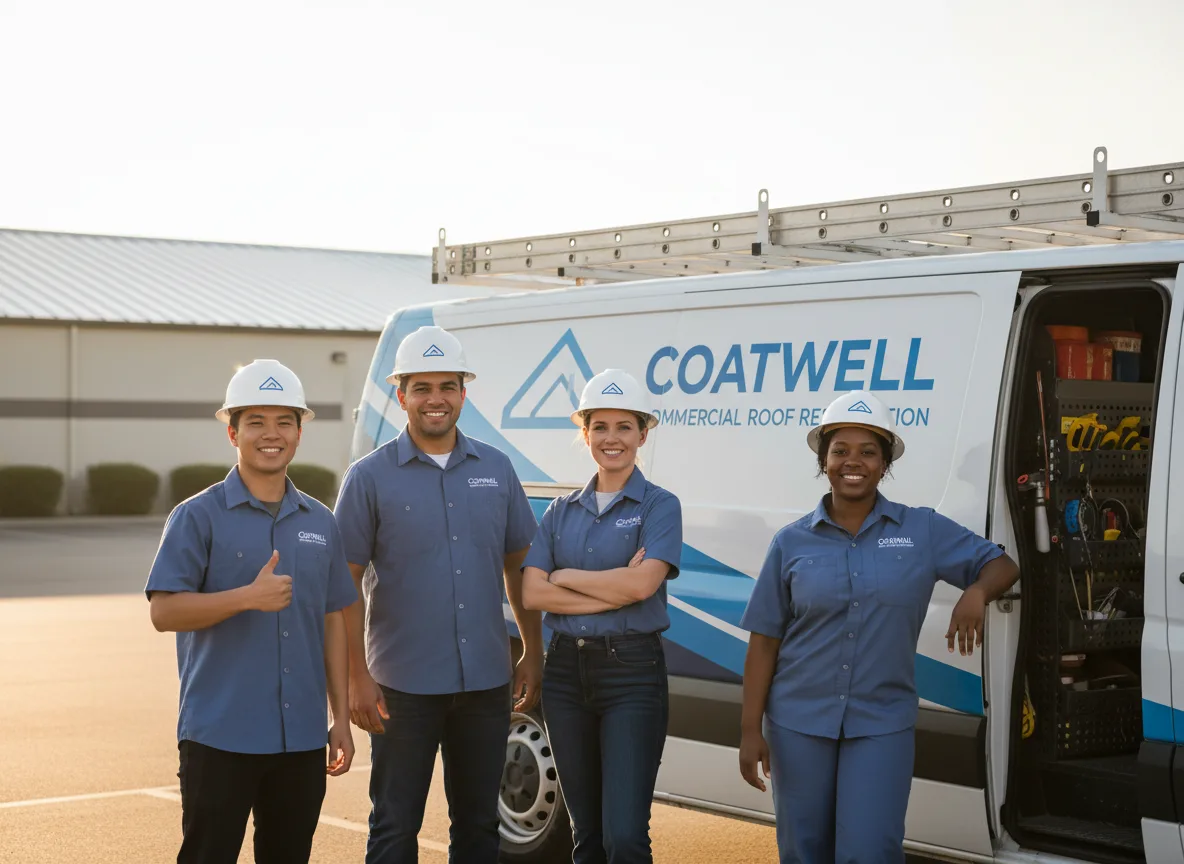 Commercial roof coating company in Kirkville, NY